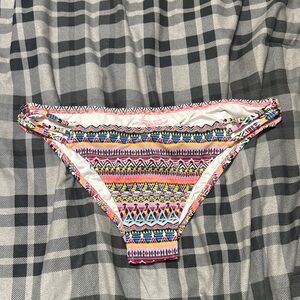 NWOT Victorias Secret Colorful Patterned Bikini Bottoms